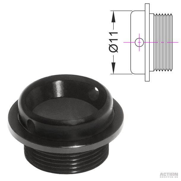 Maxx Model Hopup Chamber Inlet Adaptor (OD11mm)