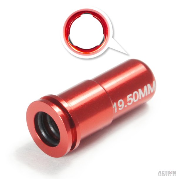 Maxx Model - CNC Aluminum Nozzle med Double O-Ring (19,50mm) til Airsoft AEG Series