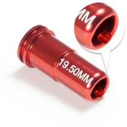 Maxx Model - CNC Aluminum Nozzle med Double O-Ring (19,50mm) til Airsoft AEG Series