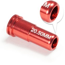 Maxx Model - CNC Aluminum Nozzle med Double O-Ring (20,50mm) til Airsoft AEG Series
