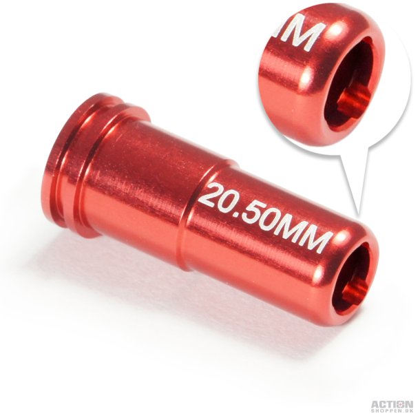Maxx Model - CNC Aluminum Nozzle med Double O-Ring (20,50mm) til Airsoft AEG Series