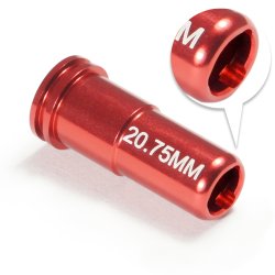 Maxx Model - CNC Aluminum Nozzle med Double O-Ring (20,75mm) til Airsoft AEG Series
