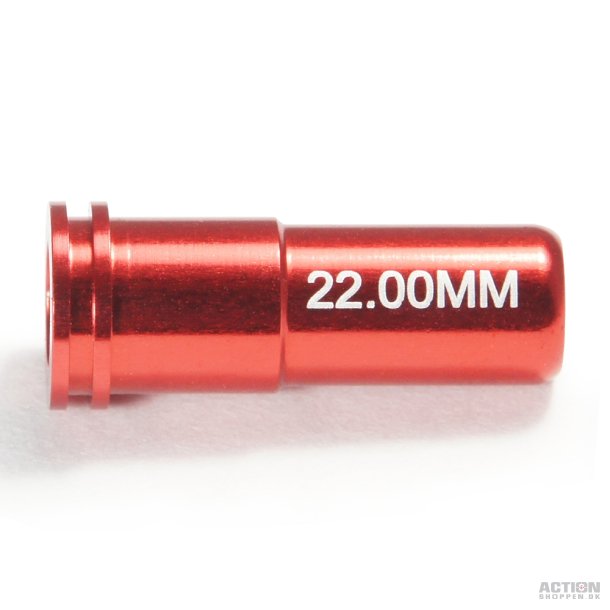 Maxx Model - CNC Aluminum Nozzle med Double O-Ring (22,00mm) til Airsoft AEG Series