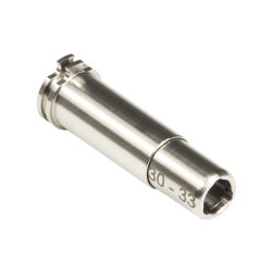 Maxx Model - CNC Titanium Adjustable Nozzle (30mm - 33mm) til Airsoft AEG Series