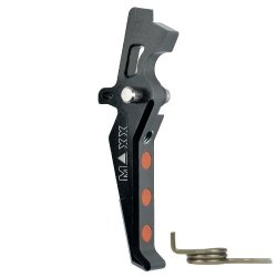 Maxx Model CNC Aluminum Advanced Trigger (Style E) til M4/M16  Sort