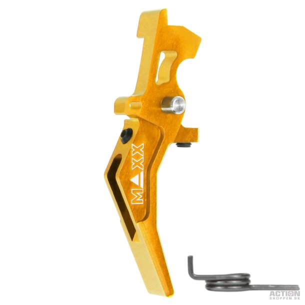Maxx Model CNC Aluminum Advanced Speed Trigger (Style B) til M4/M16  Dark Earth