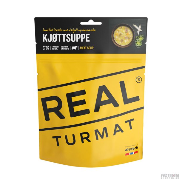 Real Turmat Foodpack Oksekdssuppe (254 Kcal)