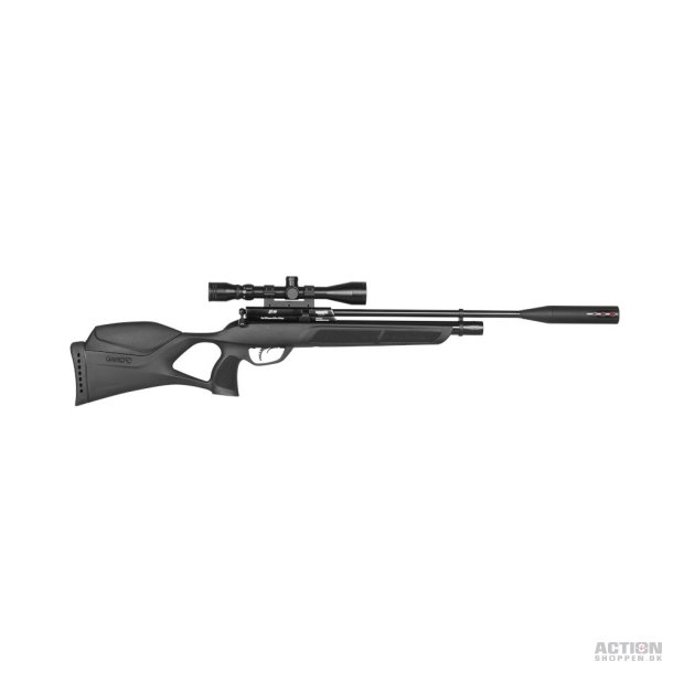 Gamo - PCP GX-40 Whisper luftgevr m/pumpe &amp; 3-9x40 kikket, 4,5mm (Cal.177)