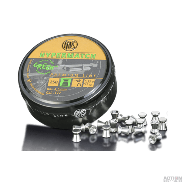 RWS Hypermatch Blyfri 250 Stk. 4,5mm(Cal.177)