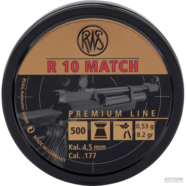 RWS R10 Match (Riffel) 4,49mm(Cal.177) 500 stk