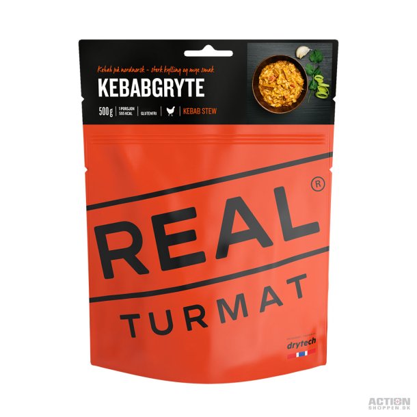 Real Turmat Foodpack kebabgryte (597 Kcal)