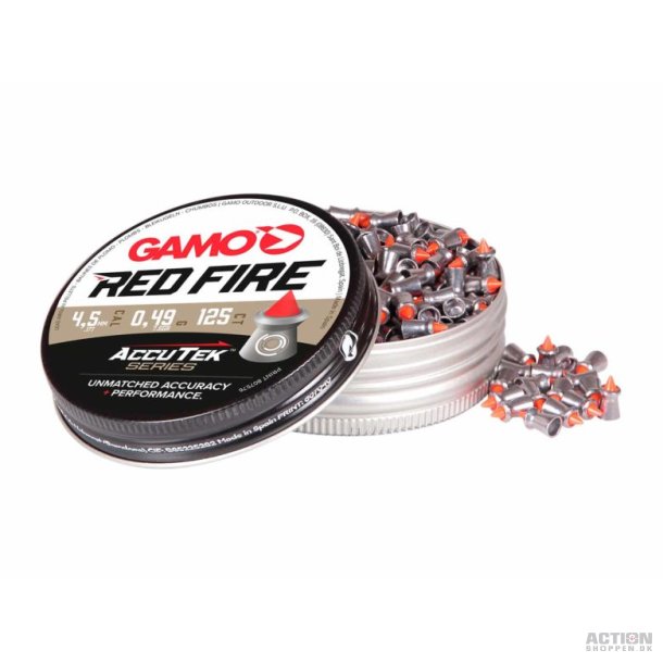 Gamo Accutek PDA hagl Red Fire hagl 125 stk 4,5mm(cal.177)  