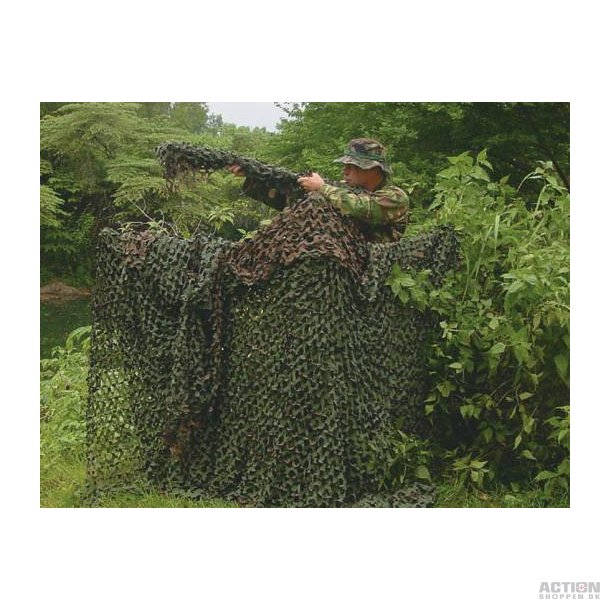 Camouflage net, Woodland, 1,4 x 3m