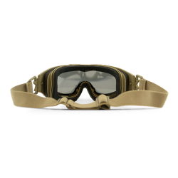 Wiley X - SPEAR DUAL LENS, Glas Gr/Klar/Lys Orange. / Stel Mat Sandfarve