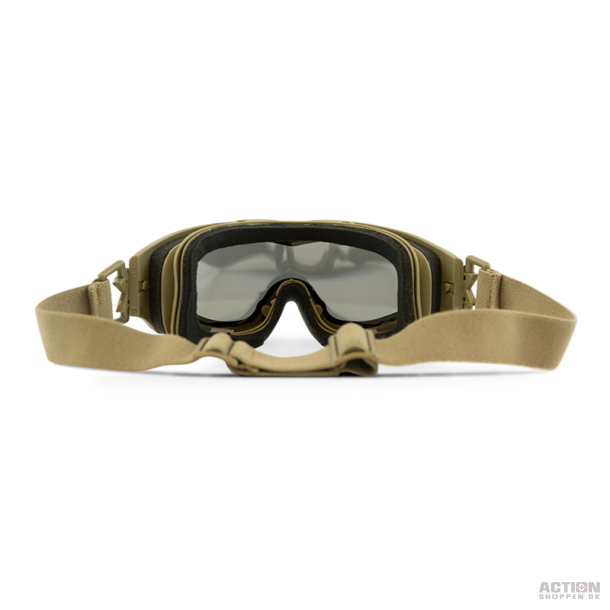 Wiley X - SPEAR DUAL LENS, Glas Gr/Klar/Lys Orange. / Stel Mat Sandfarve