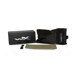 Wiley X - SPEAR DUAL LENS, Glas Gr/Klar/Lys Orange. / Stel Mat Sandfarve