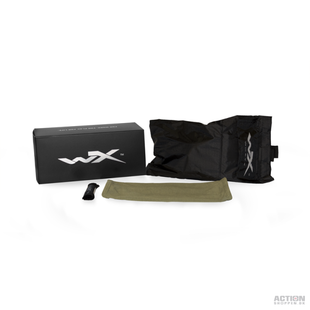 Wiley X - SPEAR DUAL LENS, Glas Gr/Klar/Lys Orange. / Stel Mat Sandfarve