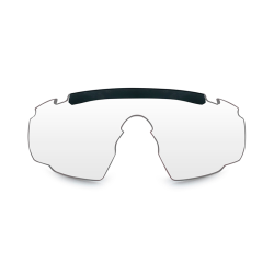 Wiley X - SABER ADVANCED, Glas Gr/Klar. / Stel Mat Sort