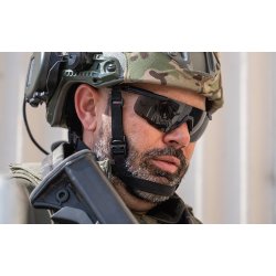 Wiley X - SABER ADVANCED, Glas Gr/Klar. / Stel Mat Sort