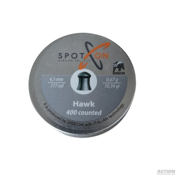 Spoton Hawk 400 Stk. 4,5mm(Cal.177)