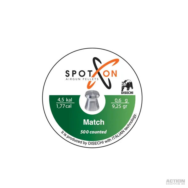 Spoton Match 250 Stk. 4,5mm(Cal.177)