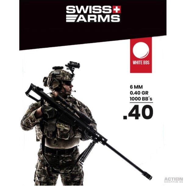 Swiss Arms - Precision 0,40 gram 1000 stk.