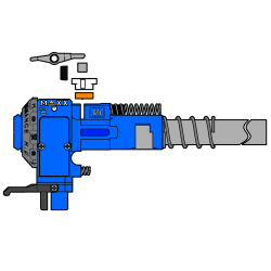 Airtech Studios - TDC Trolley with M-nub (R-Hop &amp; Flat-hop) til Maxx Hop-up Kammer