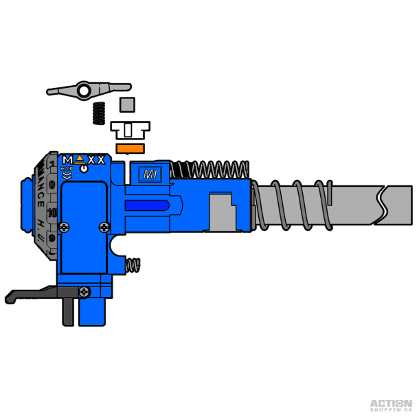 Airtech Studios - TDC Trolley with M-nub (R-Hop &amp; Flat-hop) til Maxx Hop-up Kammer