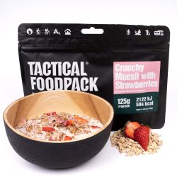 Tactical Foodpack Crunchy msli med jordbr (504 Kcal)