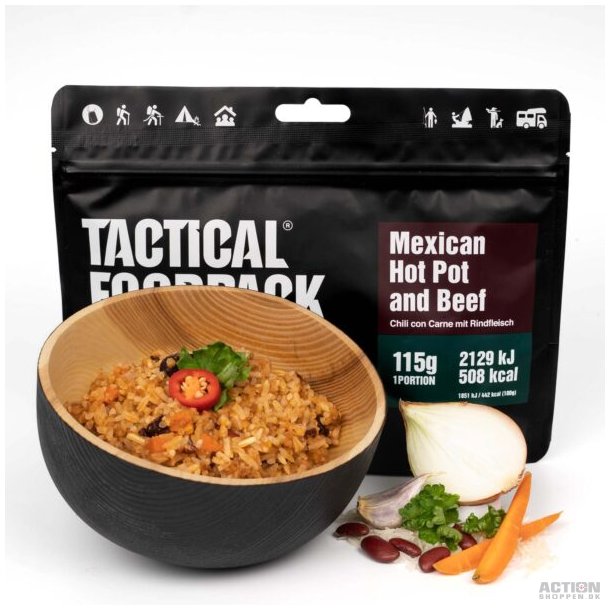 Tactical Foodpack Mexican Hot Pot and Beef (508 Kcal)