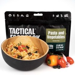 Tactical Foodpack Pasta og grntsager (513 Kcal)