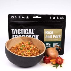 Tactical Foodpack Ris og svinekd (523 Kcal)