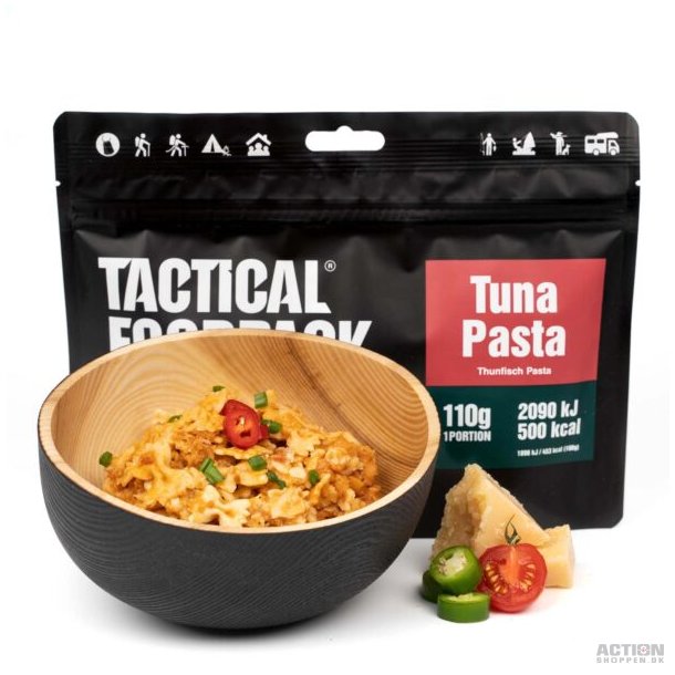 Tactical Foodpack Pasta med tun (500 Kcal)