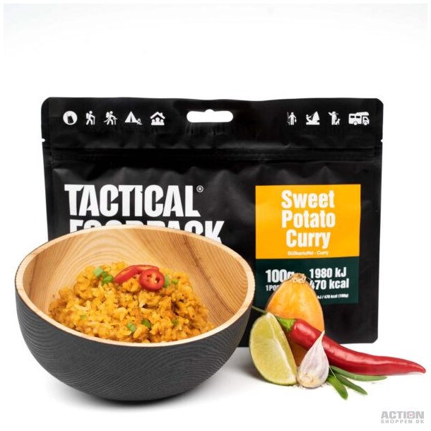 Tactical Foodpack Sdkartofler med karry (470 Kcal)