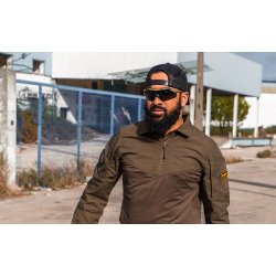 Wiley X - WX VAPOR 2.5, Glas Gr/Klar/Lys Orange. / Stel Mat Tan