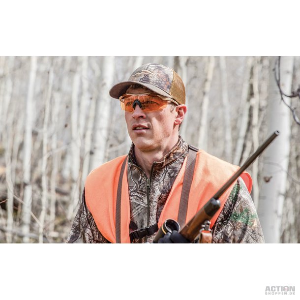 Wiley X - WX VAPOR 2.5, Glas Gr/Klar/Lys Orange. / Stel Mat Tan