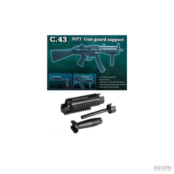 RIS til MP5  med komplet greb, yderlb og vetikal greb
