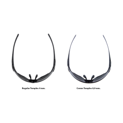 Wiley X - WX ROGUE COMM, Glas Gr/Klar/Lys Orange. / Stel Mat Sandfarve