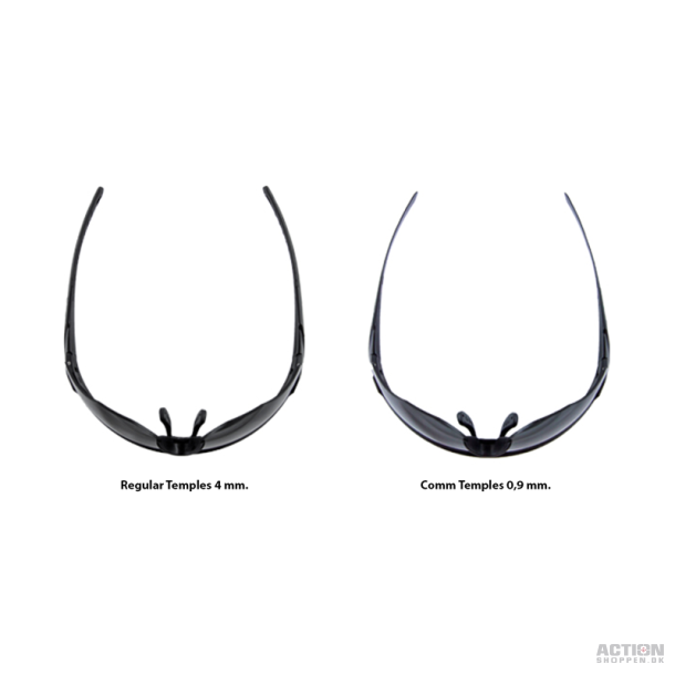 Wiley X - WX ROGUE COMM, Glas Gr/Klar/Lys Orange. / Stel Mat Sandfarve