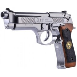 WE - M92 Samurai Edge Biohazard Chrome, Full Metal, GBB - Co2