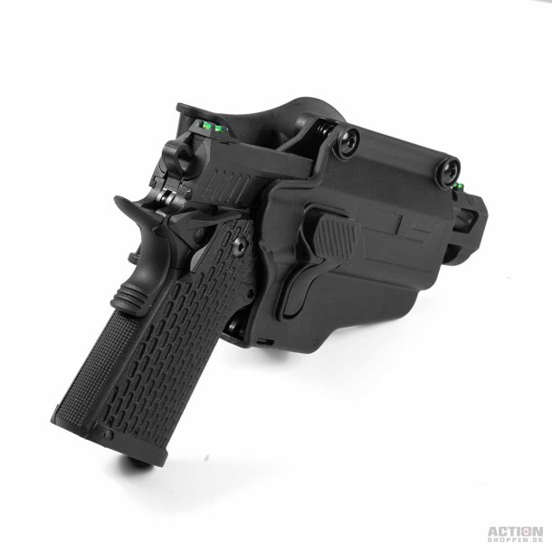 Novritsch - Universel hylster Polymer, Hjre, Sort.