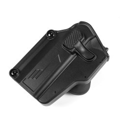 Novritsch - Universel hylster Polymer, Hjre, Sort.