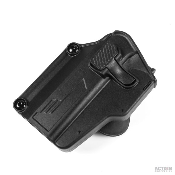 Novritsch - Universel hylster Polymer, Hjre, Sort.