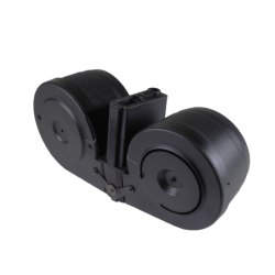 M4/M15/16, 2500 skuds. Electric drum magasin, Sort.