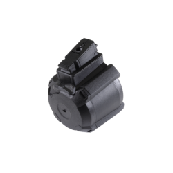 AK, 1200 skuds. Electric drum magasin, Sort.