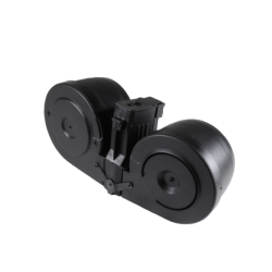 AK, 2500 skuds. Electric drum magasin, Sort.