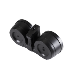 AK, 2500 skuds. Electric drum magasin, Sort.