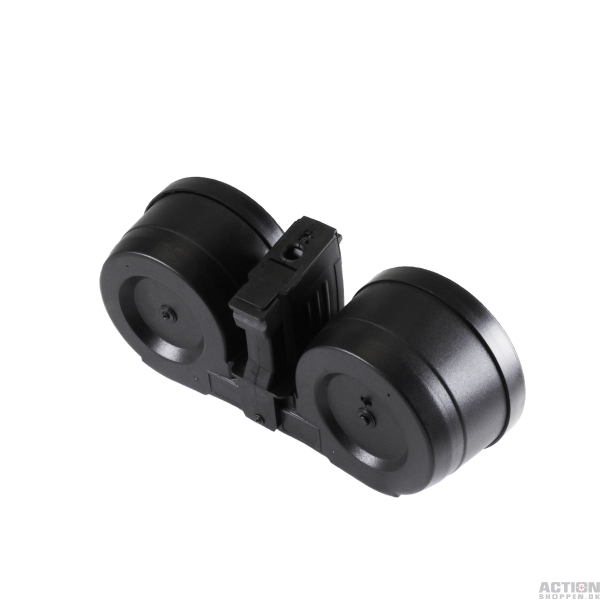 AK, 2500 skuds. Electric drum magasin, Sort.