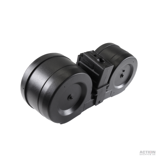 G36, 2500 skuds. Electric drum magasin, Sort.