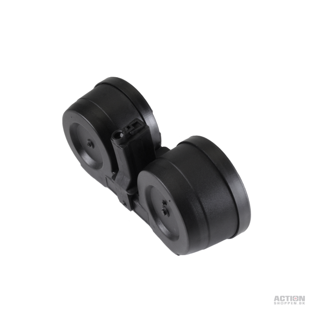 MP5, 2500 skuds. Electric drum magasin, Sort.